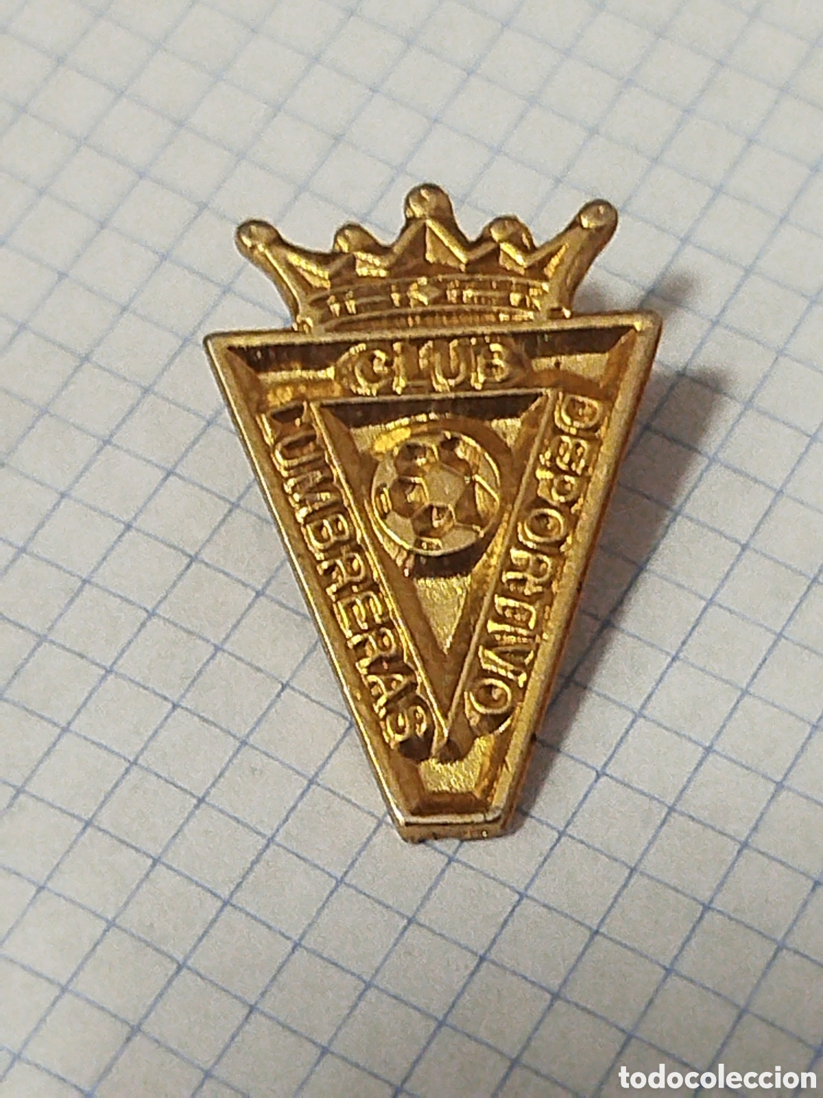 Collectionnisme sportif: PINS DE FUTBOL OFICIAL CD LUMBRERAS.MURCIA