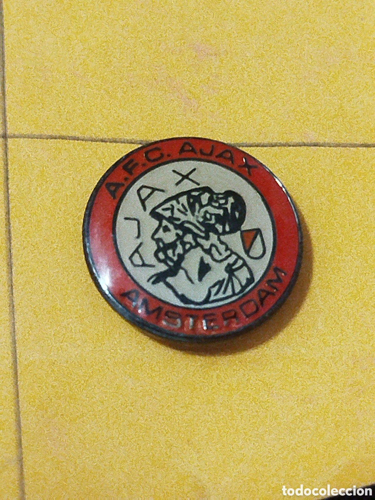 Coleccionismo deportivo: INSIGNIA DE FUTBOL AJAX AMSTERDAN.HOLANDA