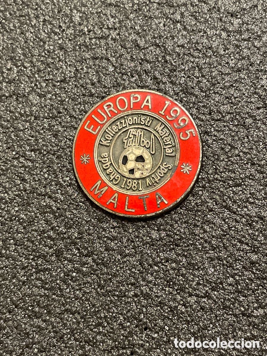 Coleccionismo deportivo: Pin ASOCIACION DE COLECCIONISTAS DE MATERIAL DEPORTIVO - MALTA