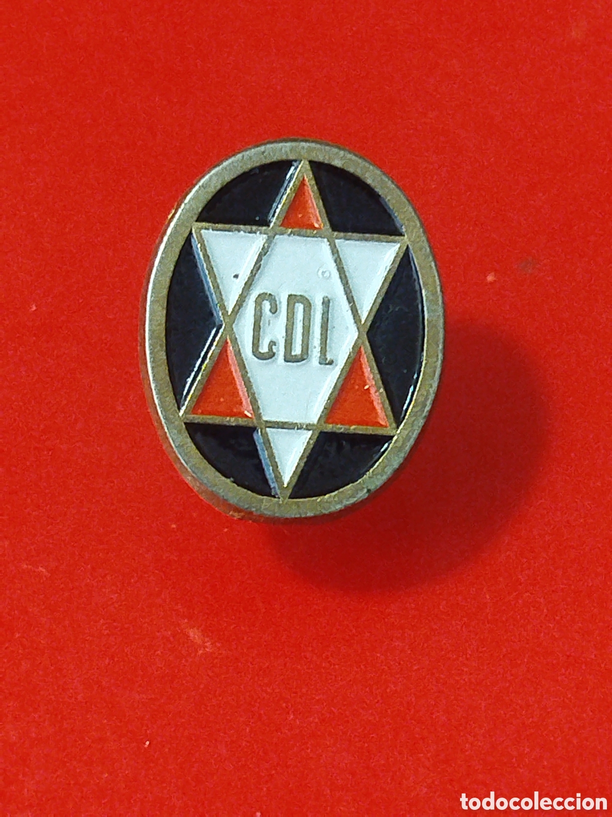Coleccionismo deportivo: INSIGNIA DE FUTBOL CD LOGRO&Ntilde;ES.LOGRO&Ntilde;O LA RIOJA
