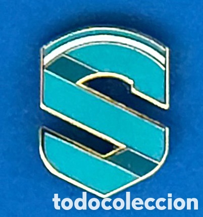 Coleccionismo deportivo: PIN F&Uacute;TBOL SIELLO C.F. - Foto 1