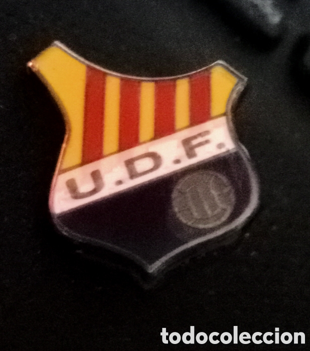 Coleccionismo deportivo: PIN F&Uacute;TBOL U D.FIGUERAS