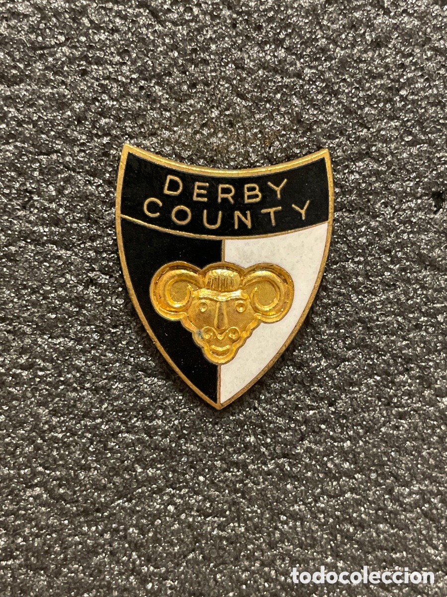 Coleccionismo deportivo: Pin 60 DERBY COUNTY F.C. - Derby