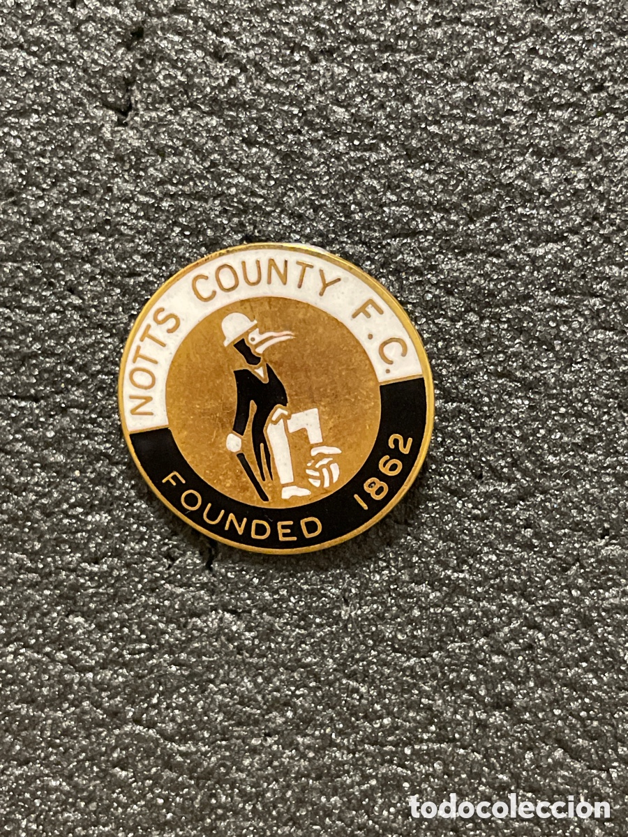 Coleccionismo deportivo: Pin 100 NOTTS COUNTY F.C. - Nottingham