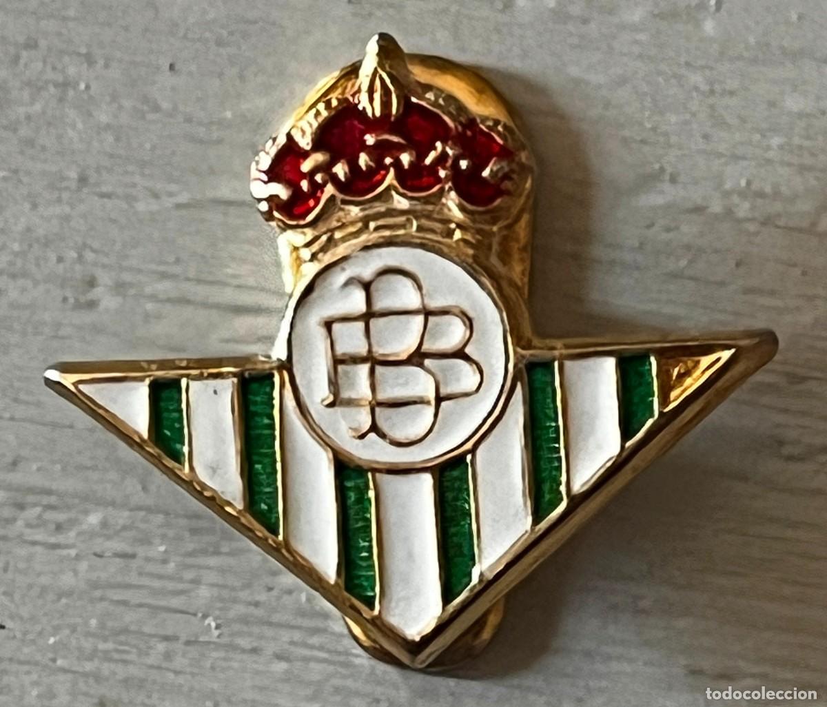 Coleccionismo deportivo: Antiguo pin de solapa, Futbol, Real Betis Balompi&eacute;