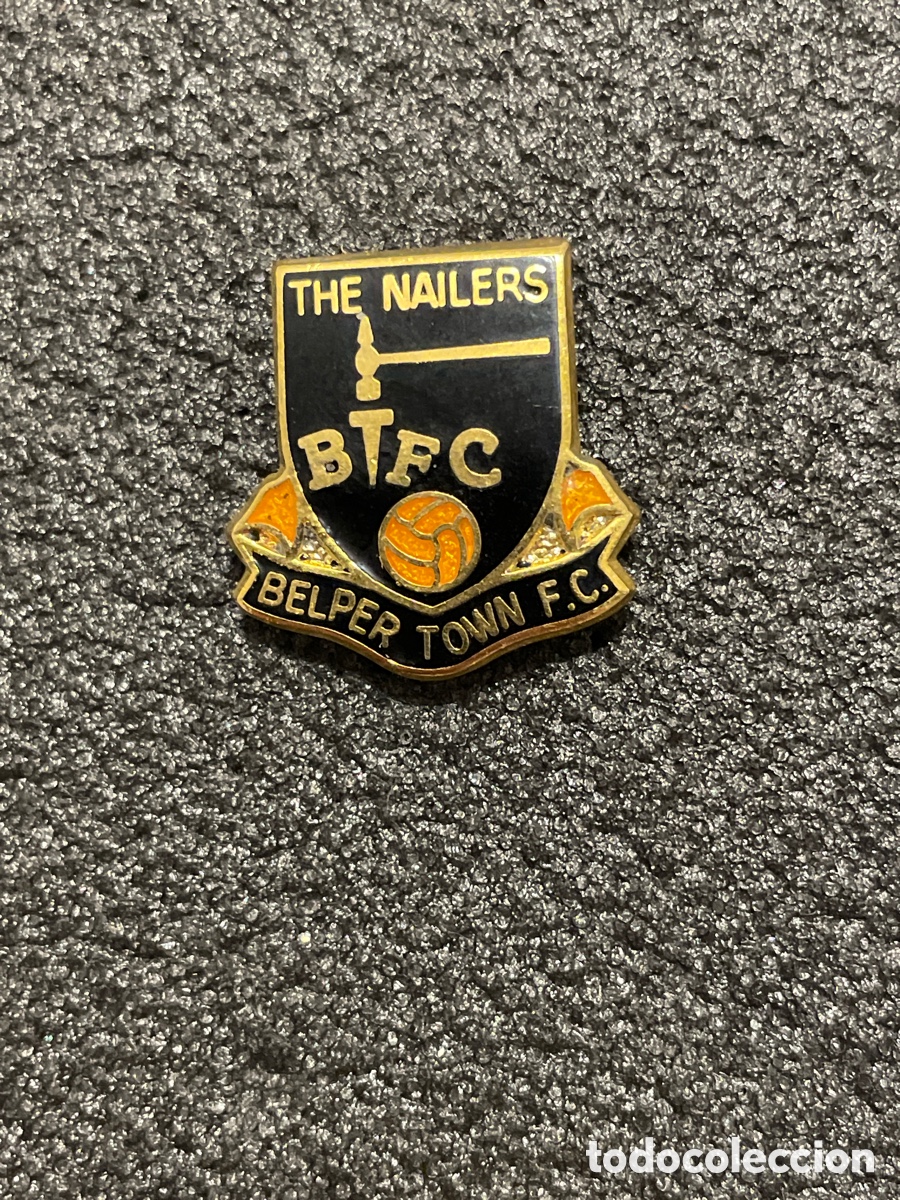 Coleccionismo deportivo: Pin 139 BELPER TOWN F.C. - Belper