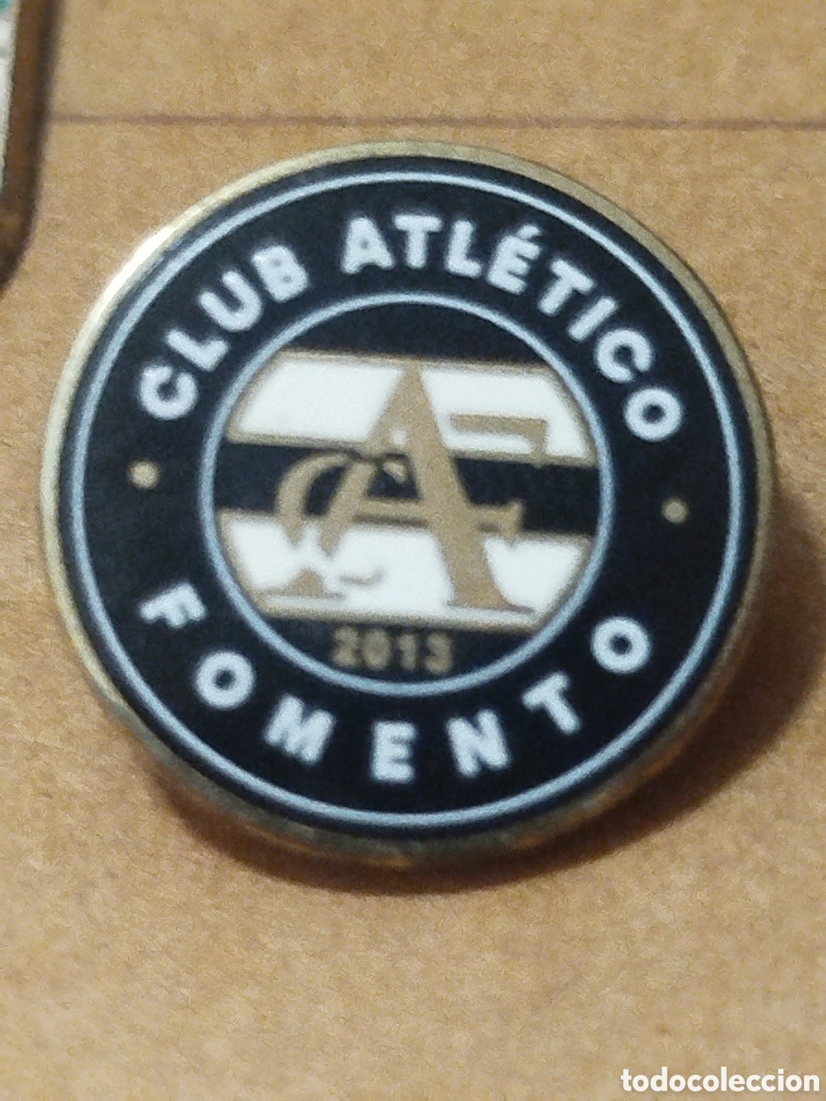 Coleccionismo deportivo: INSIGNIA DE FUTBOL C.AT.FOMENTO.LAS.PALMAS GC