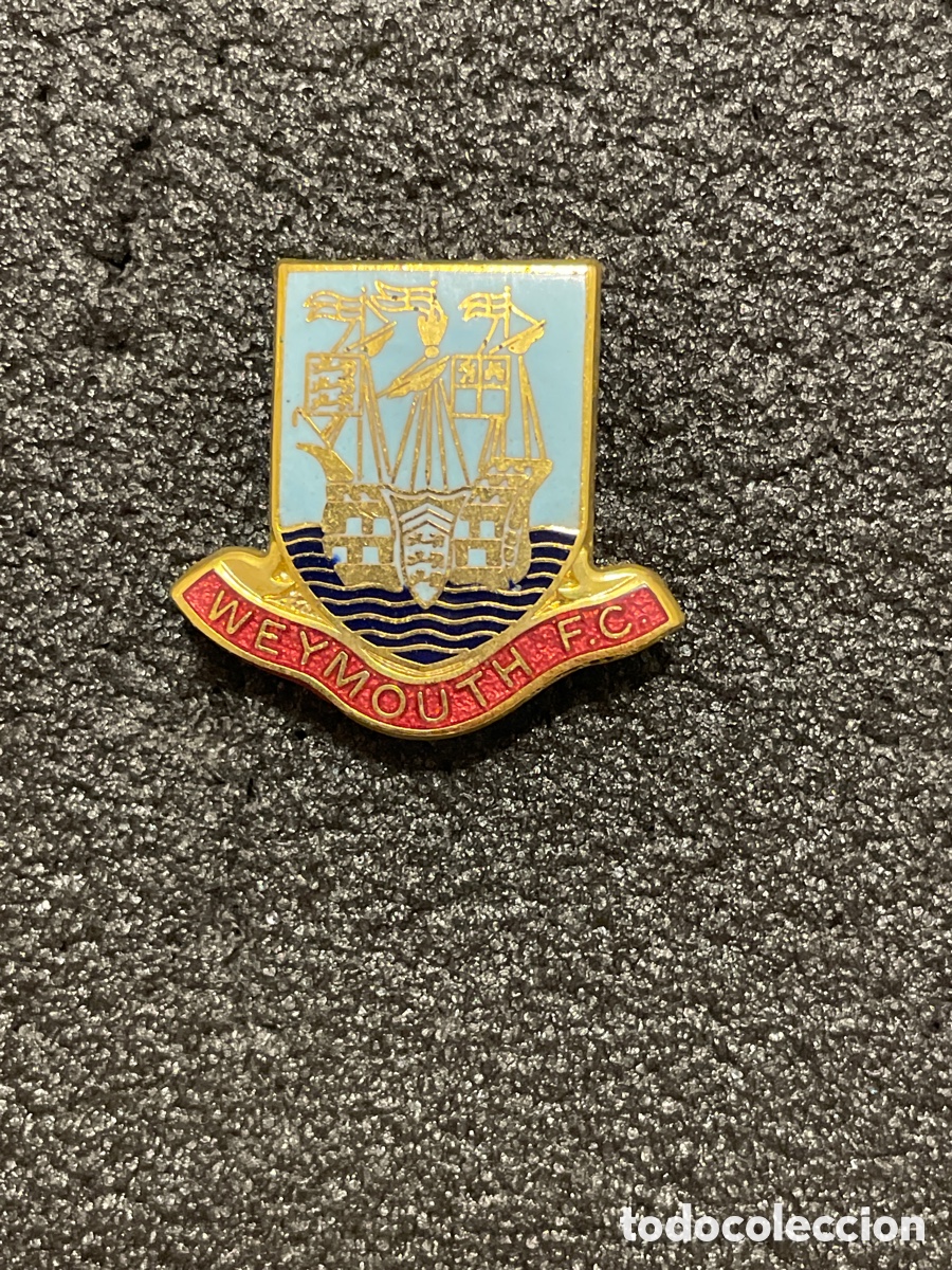 Coleccionismo deportivo: Pin 192 WEYMOUTH F.C. - Weymouth