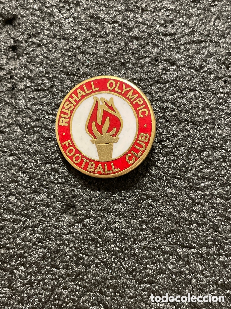 Coleccionismo deportivo: Pin 210 RUSHALL OLYMPIC F.C. - Rushall