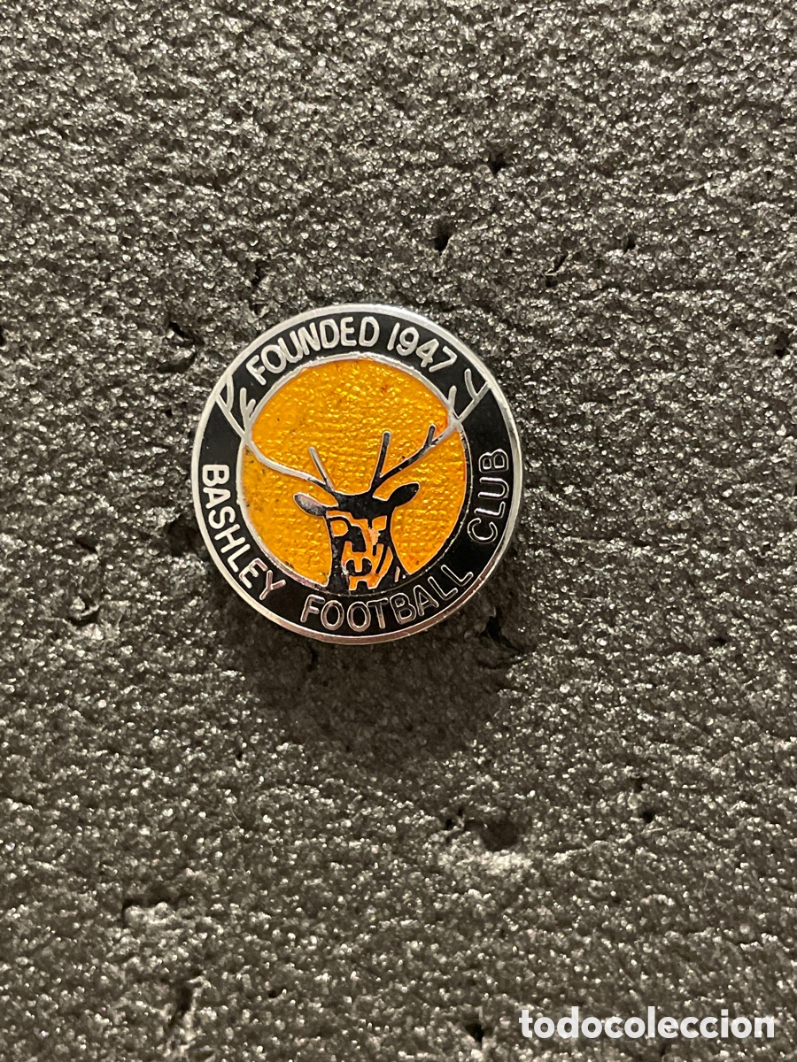 Coleccionismo deportivo: Pin 279 BASHLEY F.C. - Bashley