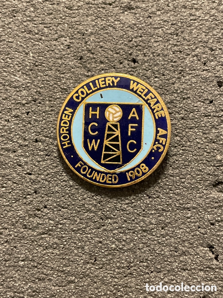 Coleccionismo deportivo: Pin 307 HORDEN COLLIERY WELFARE A.F.C. - Horden