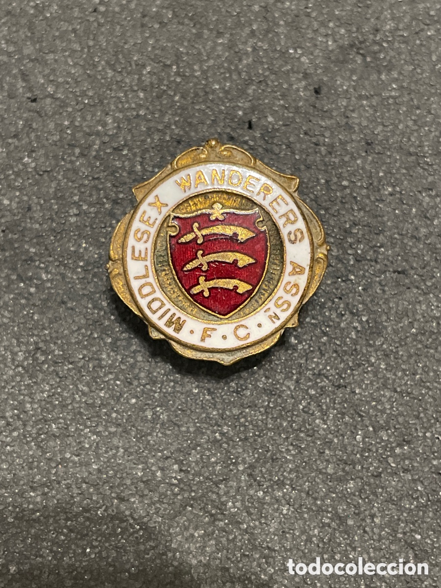 Coleccionismo deportivo: Pin 343 MIDDLESEX WANDERERS ASSN. F.C. -