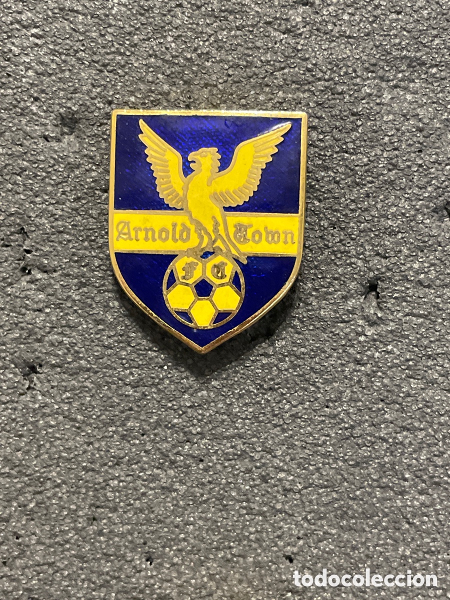Coleccionismo deportivo: Pin 379 ARNOLD TOWN F.C. - Arnold