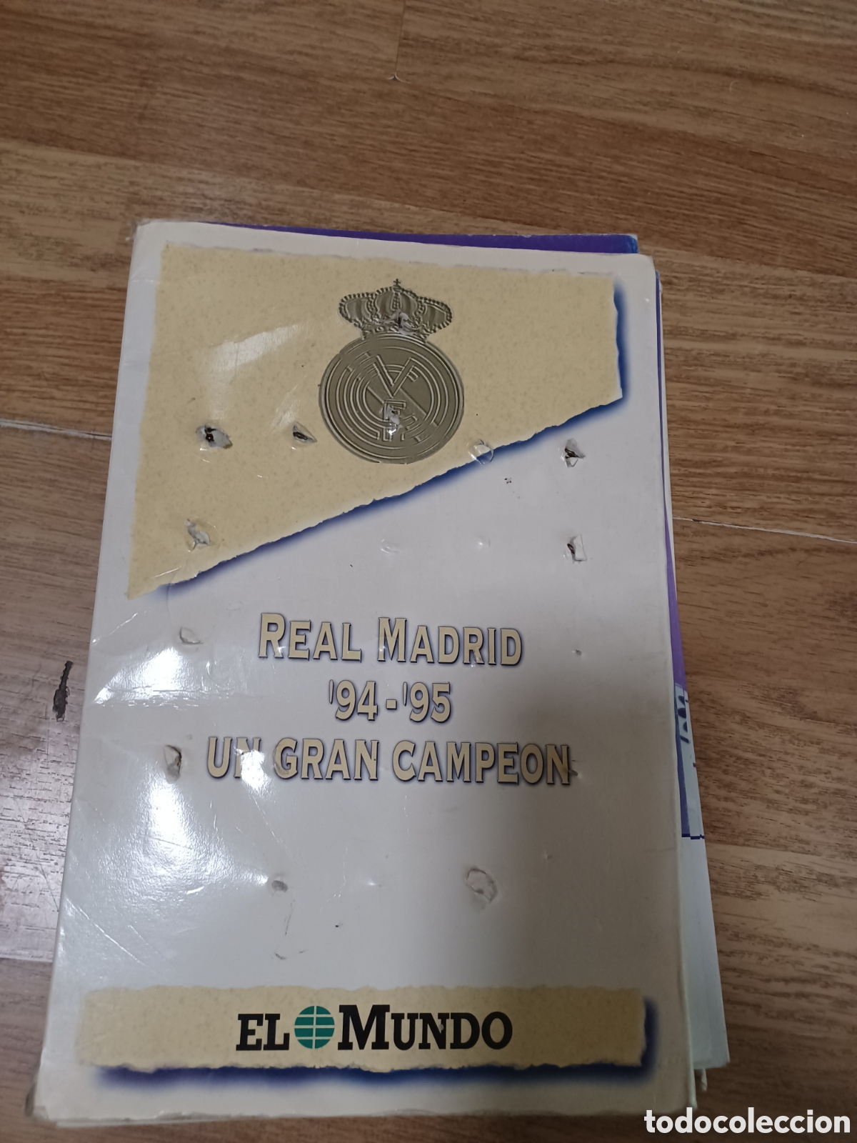 Coleccionismo deportivo: Real madrid 94/95 pins y fichas