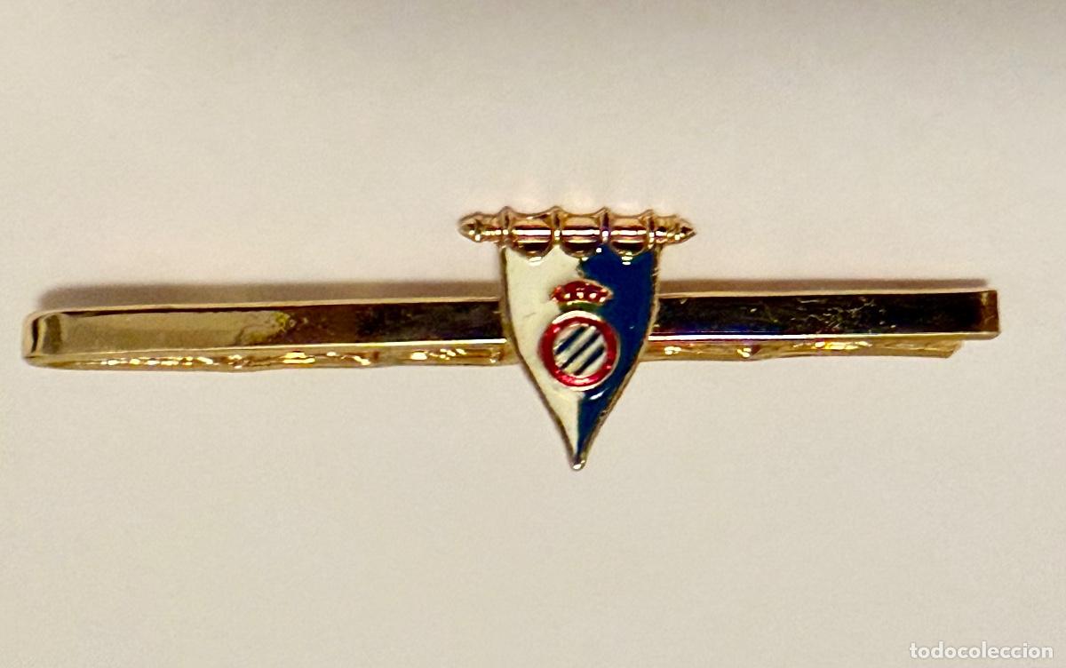 Coleccionismo deportivo: AGUJA CORBATA INSIGNIA FUTBOL REAL CLUB DEPORTIVO ESPA&Ntilde;OL DE BAECELONA