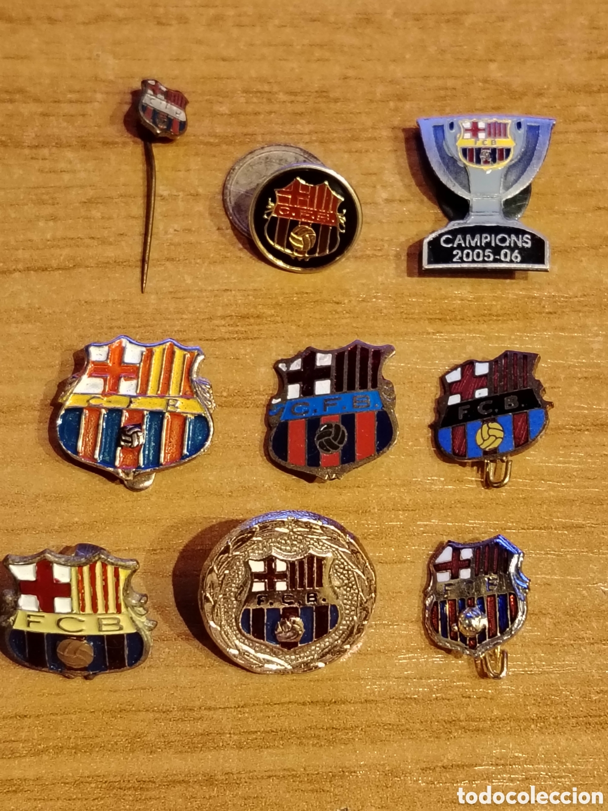 Coleccionismo deportivo: Insignias antiguas del F&uacute;tbol Club Barcelona