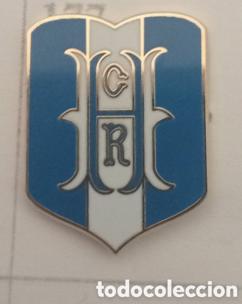 Coleccionismo deportivo: PIN F&Uacute;TBOL HUELVA RECREATION
