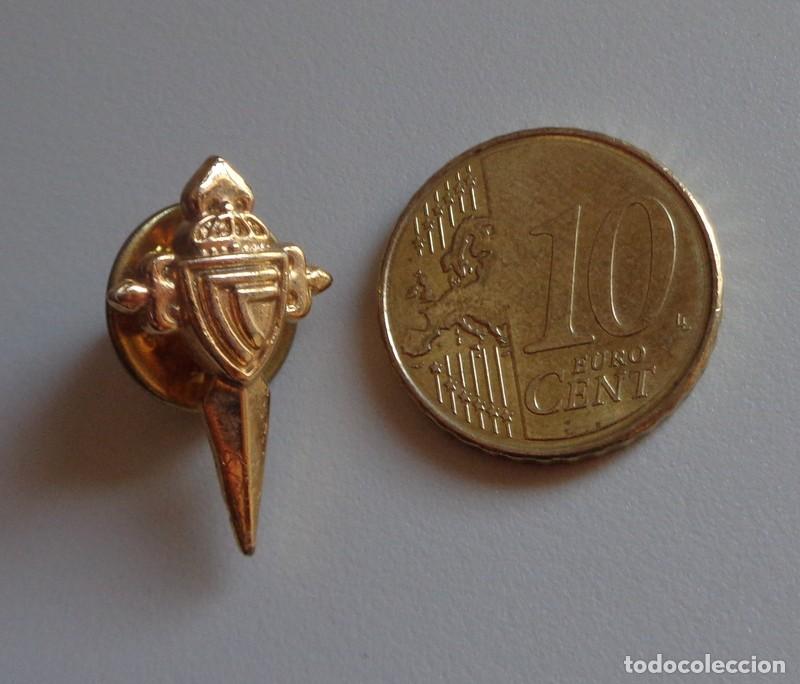 Coleccionismo deportivo: PIN DORADO - F&Uacute;TBOL A&Ntilde;OS 90. ANTIGUO - RC CELTA DE VIGO - COLECCI&Oacute;N - EXCELENTE ESTADO NUEVO