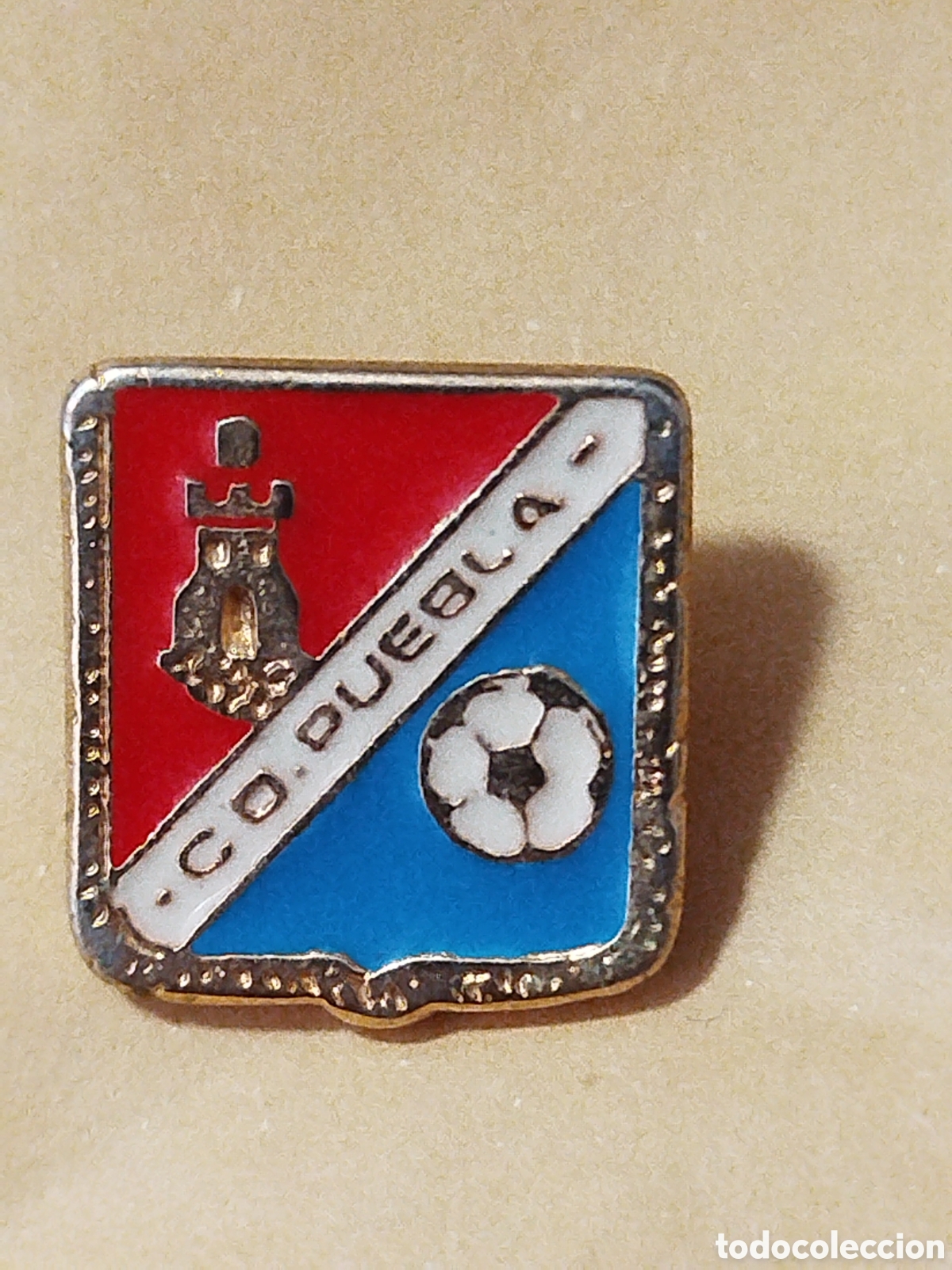 Coleccionismo deportivo: PINS DE FUTBOL CD PUEBLA .la puebla de Montalb&aacute;n TOLEDO