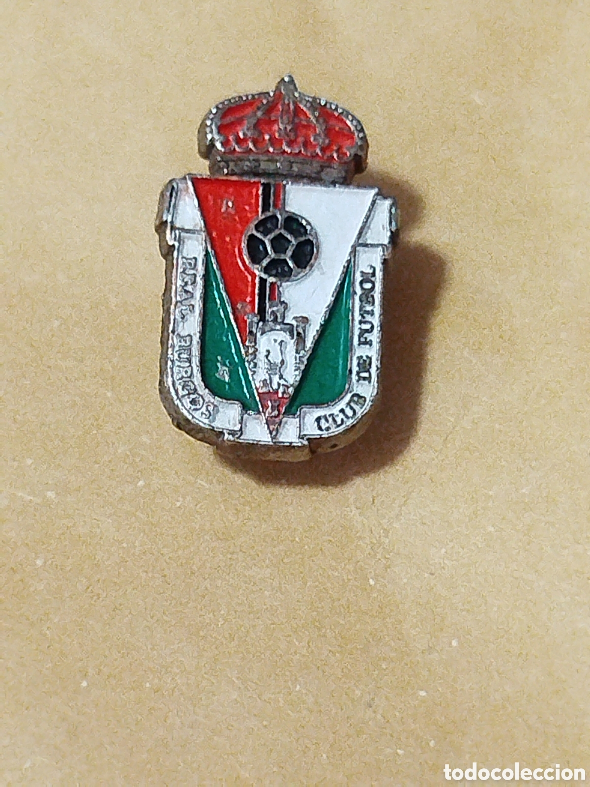 Coleccionismo deportivo: PINS DE FUTBOL R.BURGOS CF BURGOS