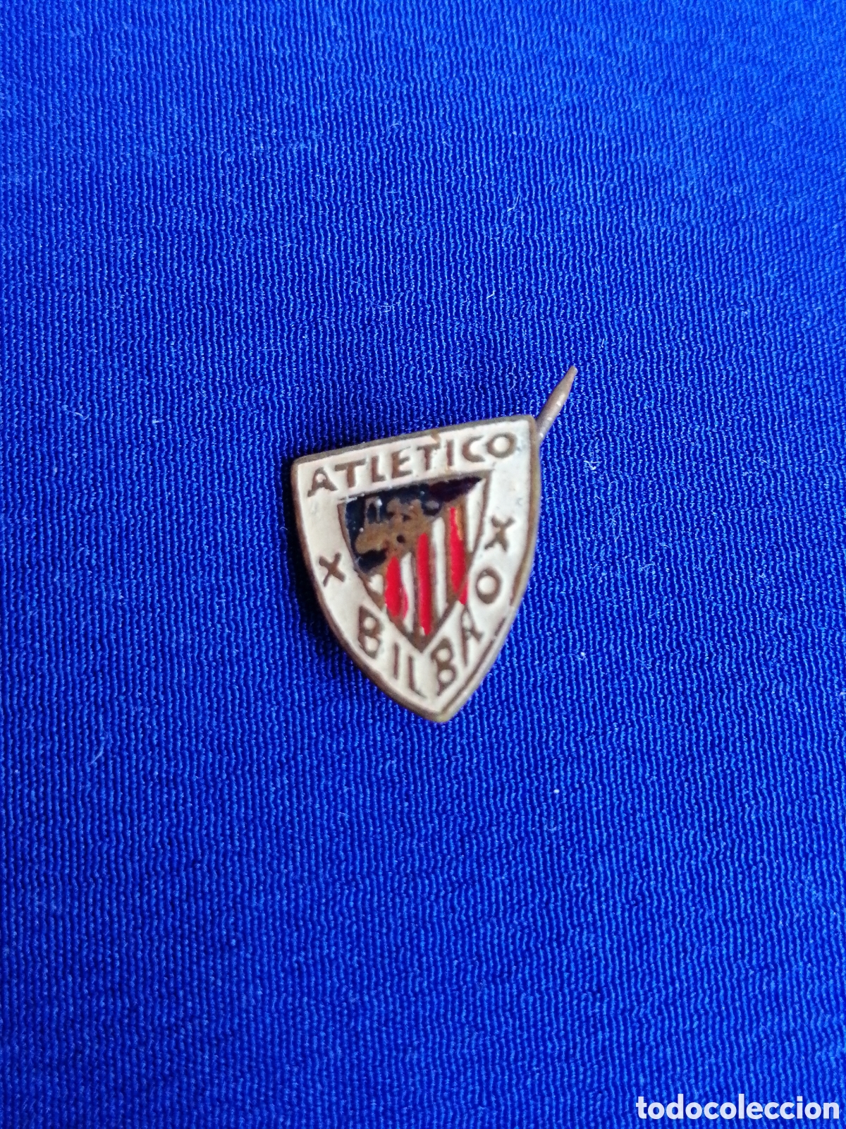 Collectionnisme sportif: ATL&Eacute;TICO DE BILBAO INSIGNIA DE ALFILER ANTIGUA