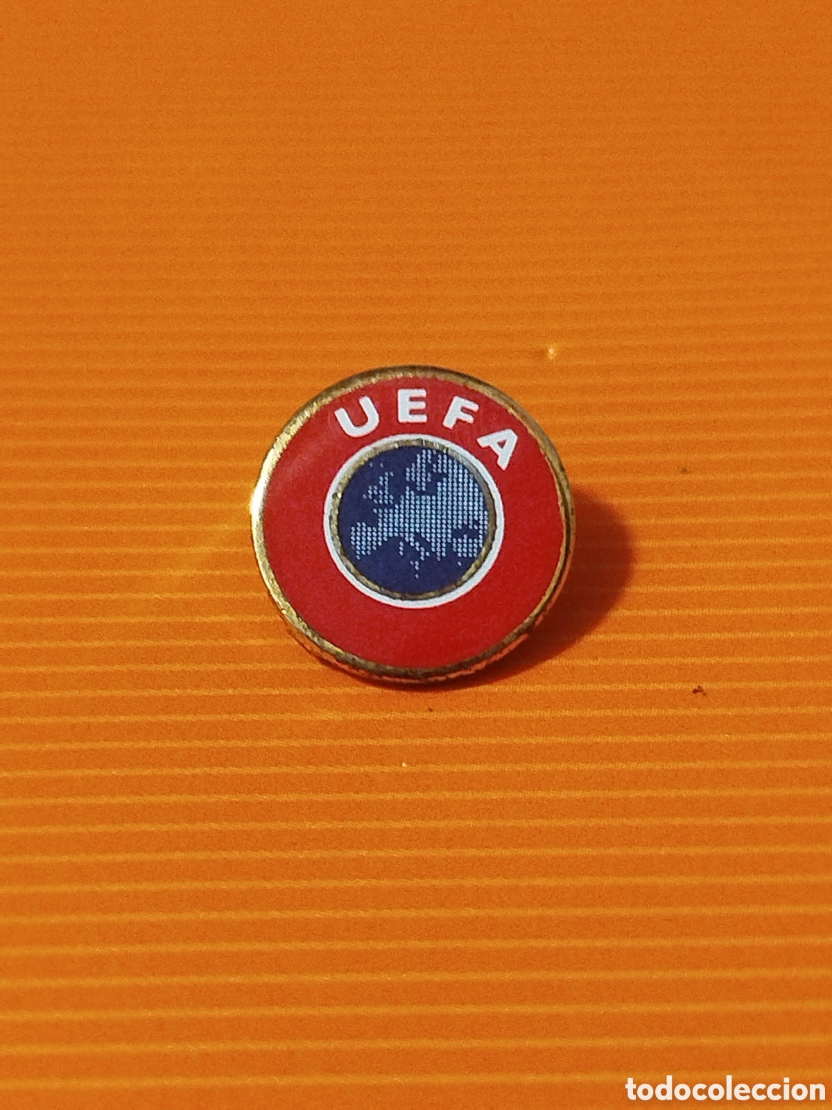 Coleccionismo deportivo: INSIGNIA DE FUTBOL UEFA