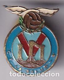 Collectionnisme sportif: ANTIGUA INSIGNIA DE OJAL DEL EQUIPO DE FUTBOL LA SALUD (FOOTBALL)