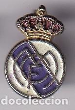 Collectionnisme sportif: ANTIGUA INSIGNIA DE IMPERDIBLE DEL EQUIPO DE FUTBOL REAL MADRID (FOOTBALL)