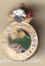 Collectionnisme sportif: ANTIGUA INSIGNIA IMPERDIBLE DEL CLUB DE FUTBOL RACING SANTANDER (FOOTBALL)