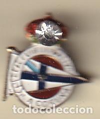 Collectionnisme sportif: ANTIGUA INSIGNIA IMPERDIBLE DEL CLUB DE FUTBOL DEPORTIVO DE LA CORU&Ntilde;A (FOOTBALL)