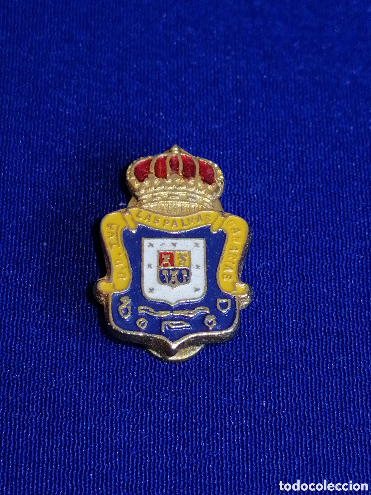 Collectionnisme sportif: UNION DEPORTIVA LAS PALMAS INSIGNA DE OJAL