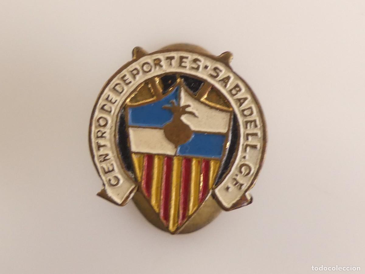 Collectionnisme sportif: PIN INSIGNIA DE COLECCION - CENTRO DE DEPORTES SABADELL C.F.