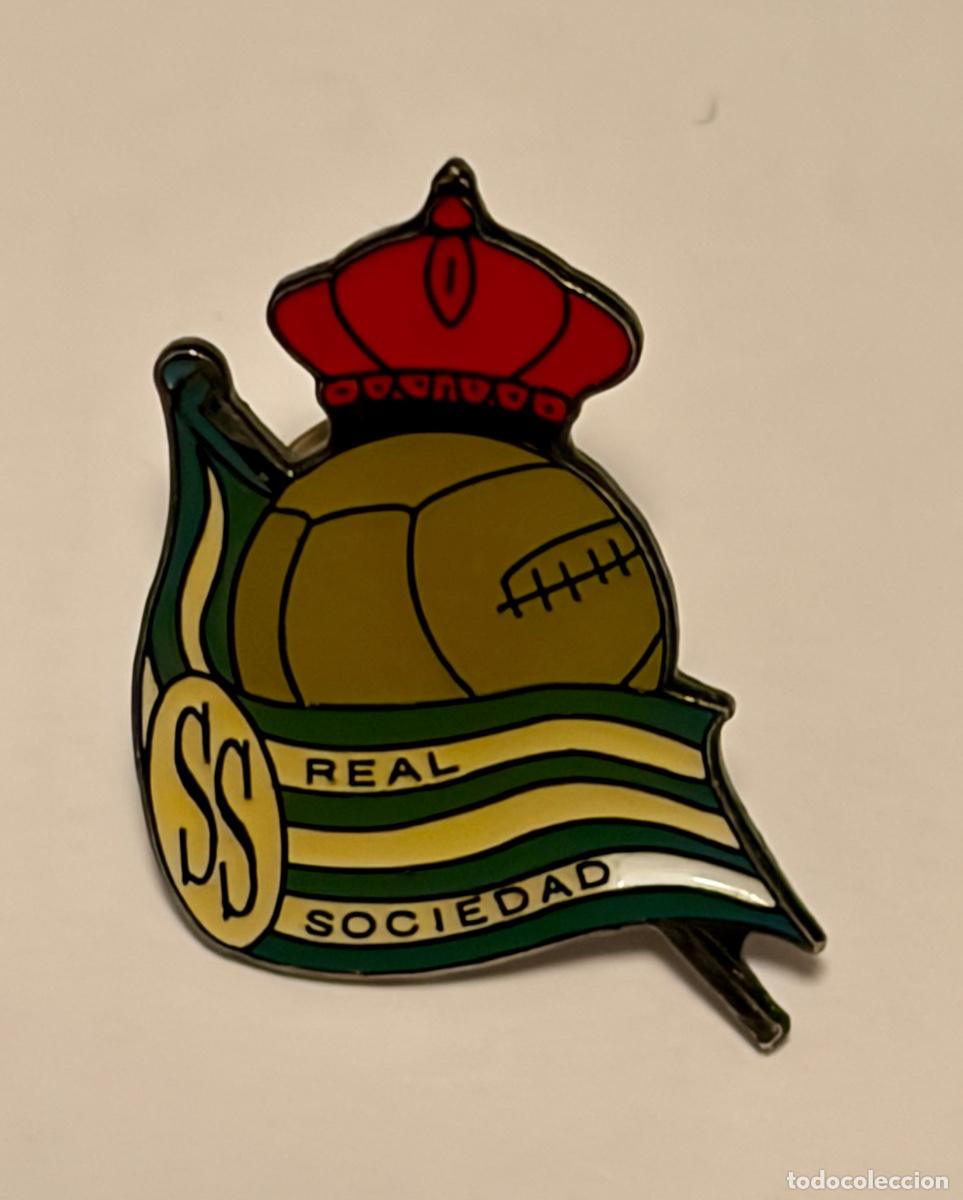 Coleccionismo deportivo: PIN CLUB DE FUTBOL REAL SOCIEDAD DE SAN SEBASTIAN