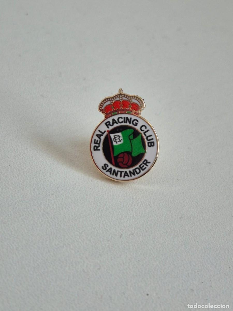 Coleccionismo deportivo: Pin del Real Racing Club de Santander - Equipo de futbol de Cantabria- LFP