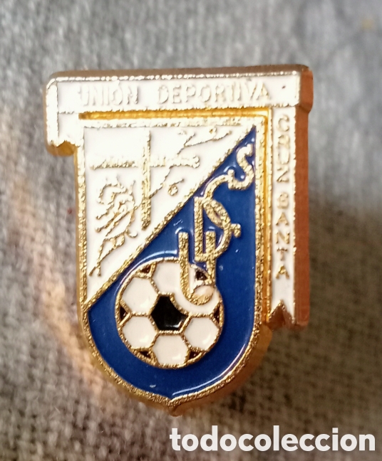 Coleccionismo deportivo: PIN F&Uacute;TBOL U.D.SANTA CRUZ