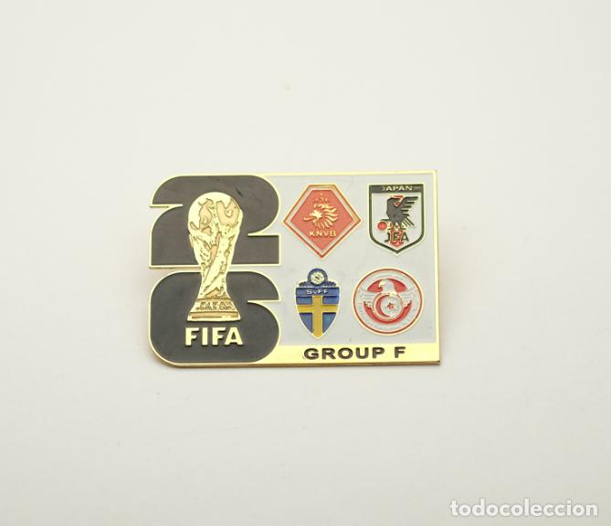Coleccionismo deportivo: Metal badge football 2026 FIFA World Cup group F - England, Croatia, Ghana, Panama.