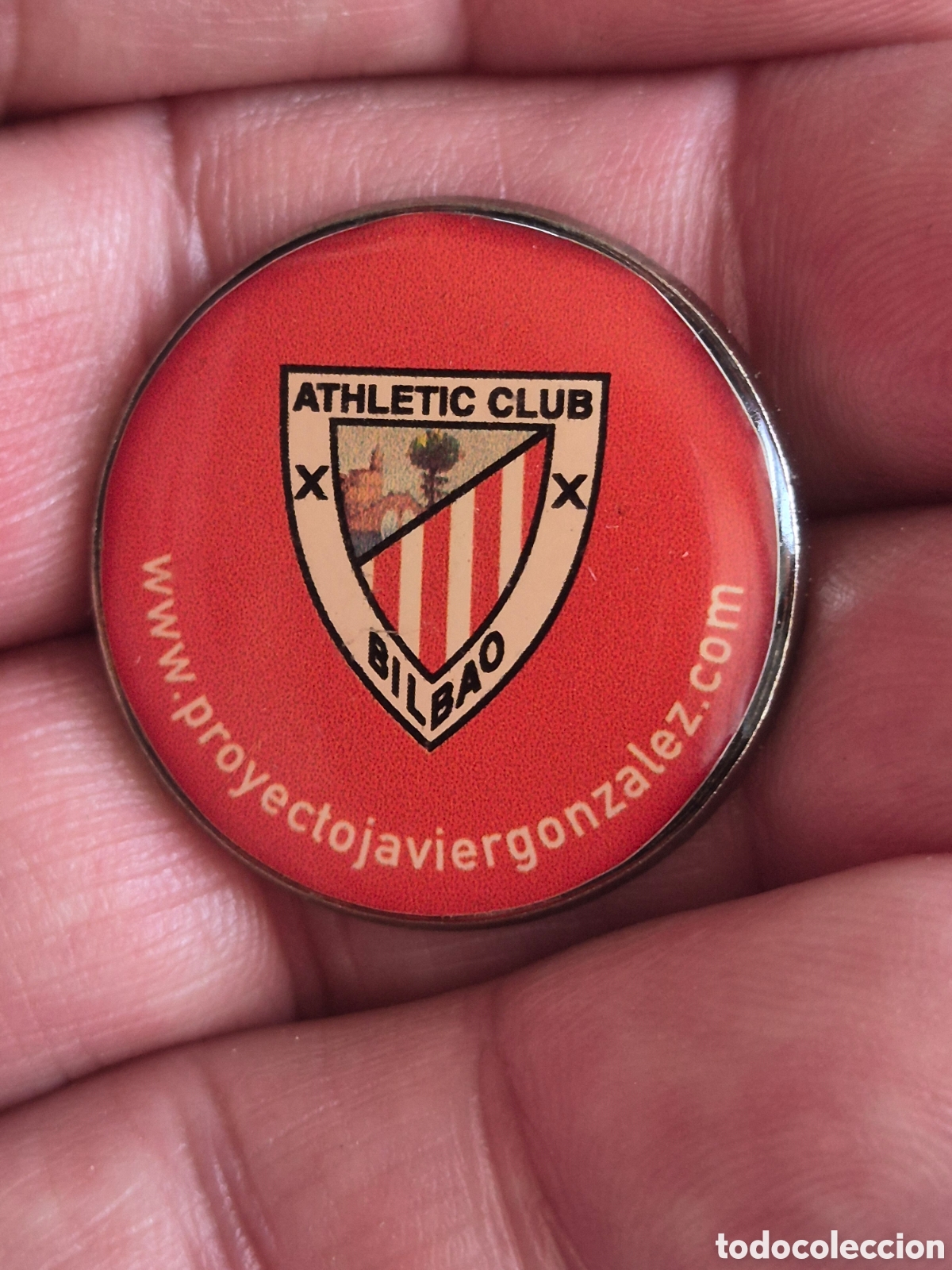 Coleccionismo deportivo: Pin Athletic de Bilbao - Foto 1