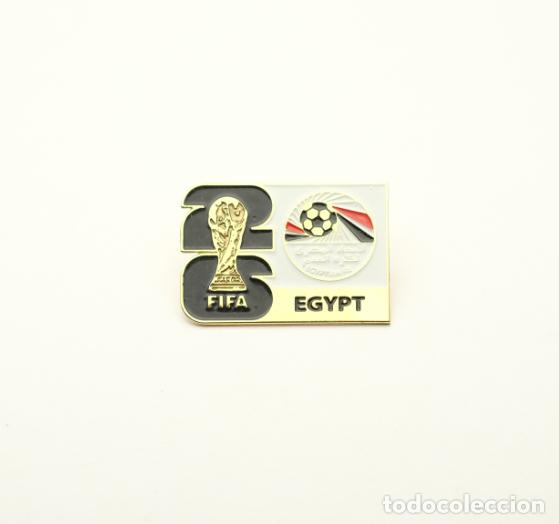 Coleccionismo deportivo: Metal badge football 2026 FIFA World Cup - Egypt national team.