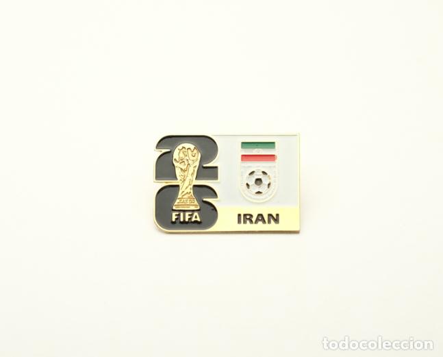 Coleccionismo deportivo: Metal badge football 2026 FIFA World Cup - Iran national team.
