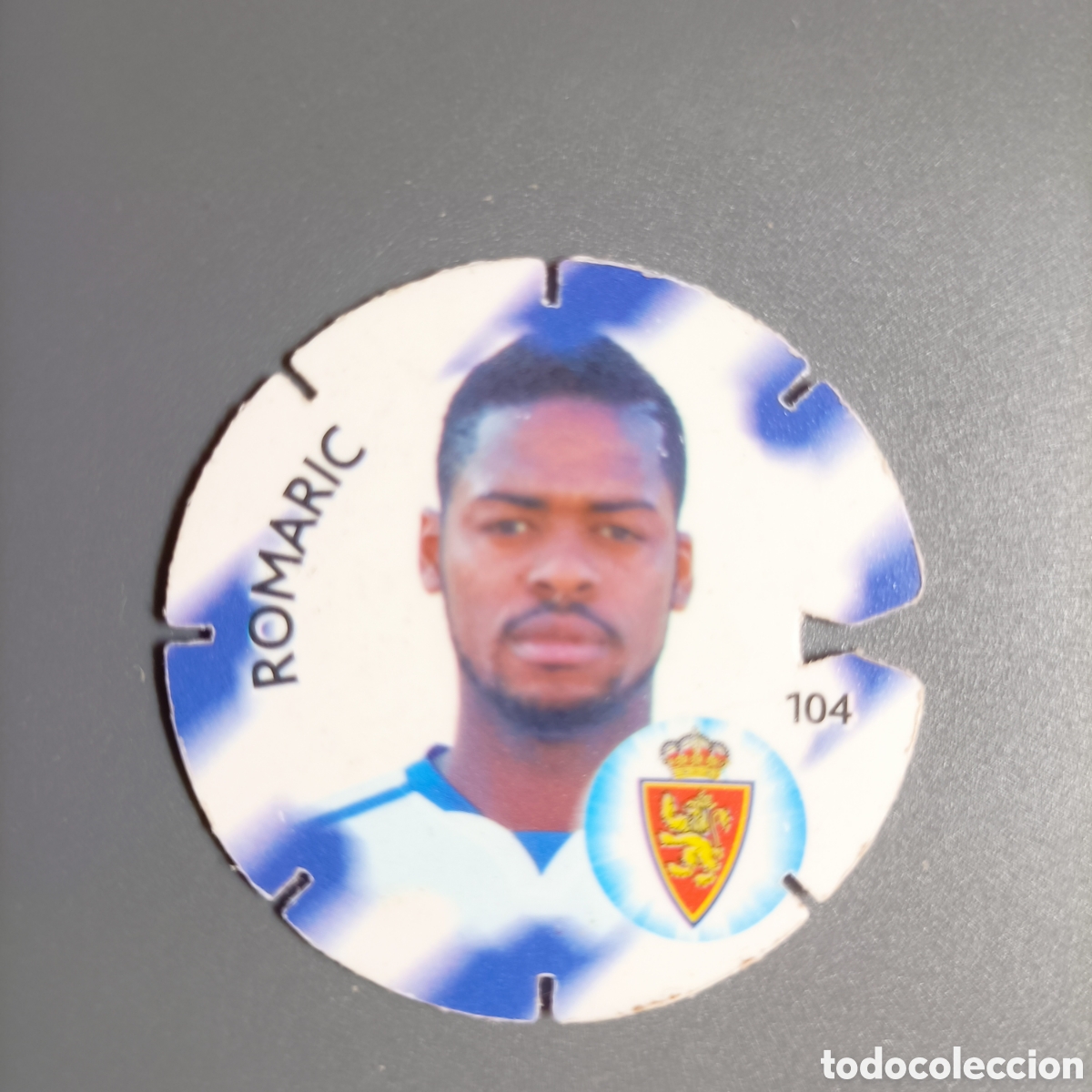 Coleccionismo deportivo: TAZO MATULIGA. CHEETOS. LIGA 2012-2013 (ZARAGOZA) №104 ROMARIC