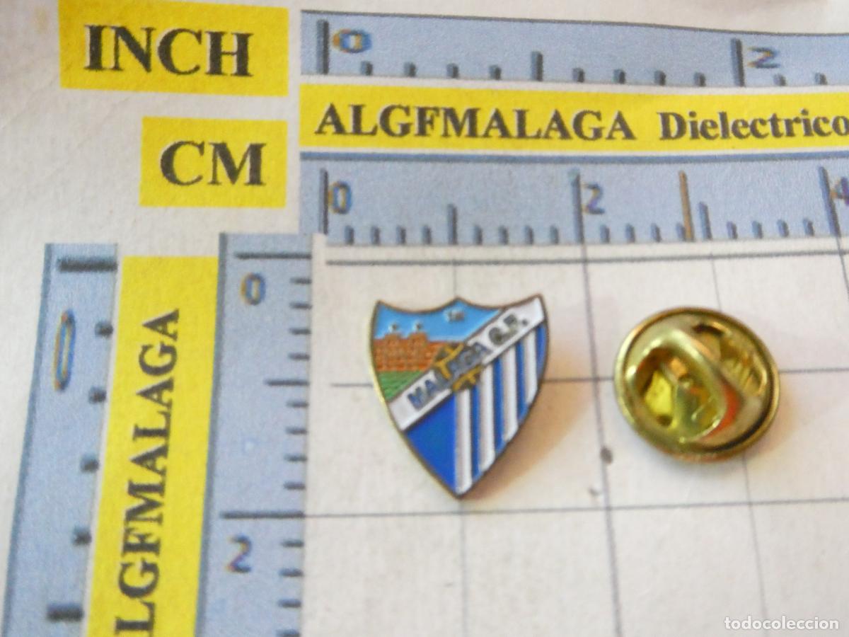 Coleccionismo deportivo: PIN DE DEPORTES. F&Uacute;TBOL. M&Aacute;LAGA CF. ESCUDO DEL EQUIPO