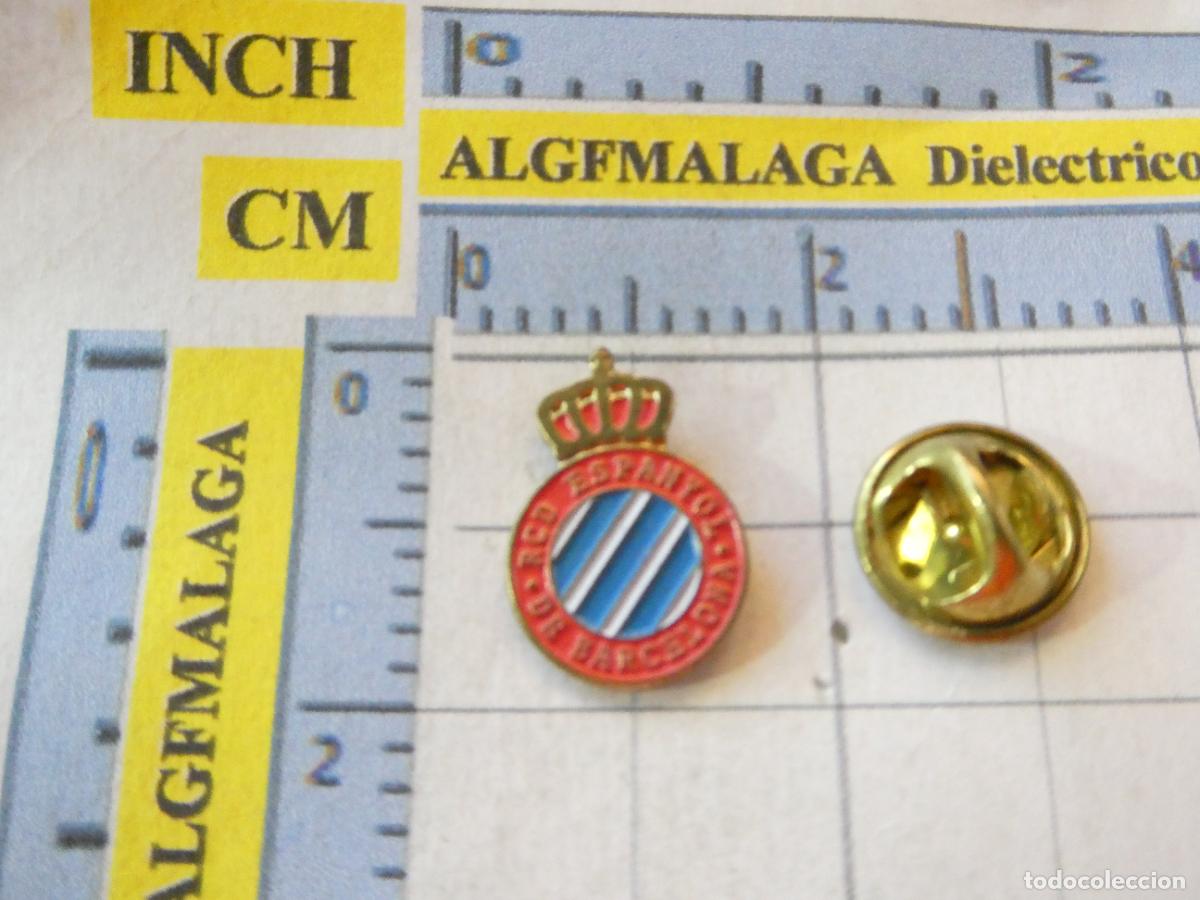 Coleccionismo deportivo: PIN DE DEPORTES. F&Uacute;TBOL. RCD ESPA&Ntilde;OL BARCELONA. ESCUDO DEL EQUIPO