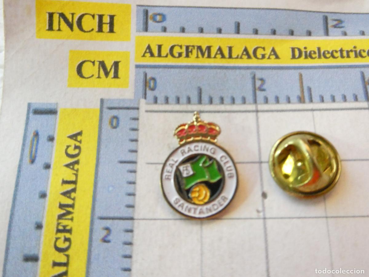 Coleccionismo deportivo: PIN DE DEPORTES. F&Uacute;TBOL. RACING DE SANTANDER. ESCUDO DEL EQUIPO