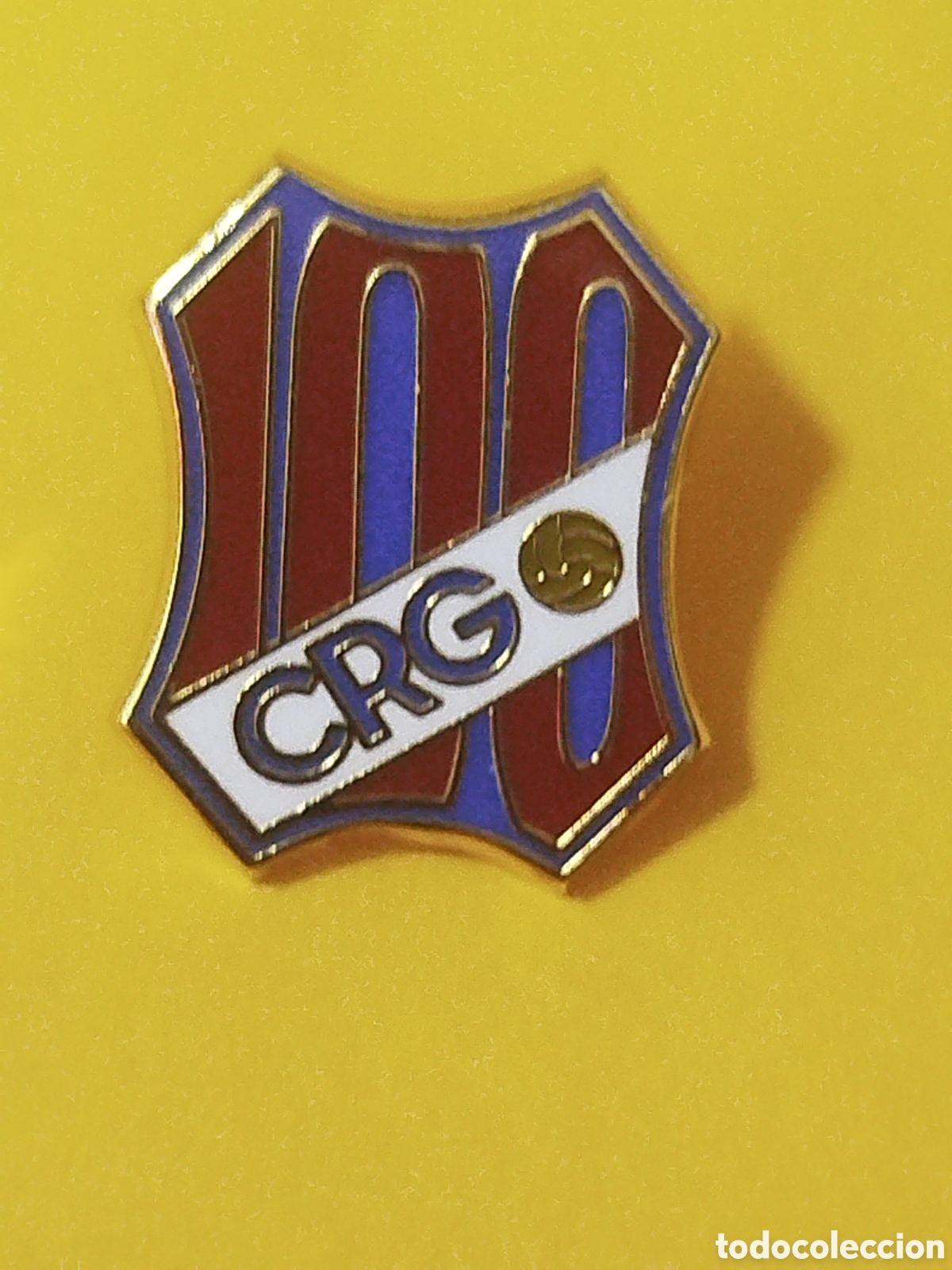 Coleccionismo deportivo: PINS DE FUTBOL CR GUINDALERA 100aniversario MADRID