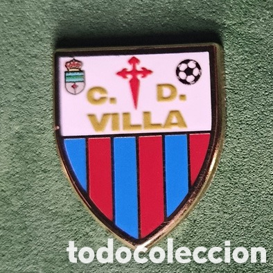 Coleccionismo deportivo: PIN F&Uacute;TBOL C D.VILLA