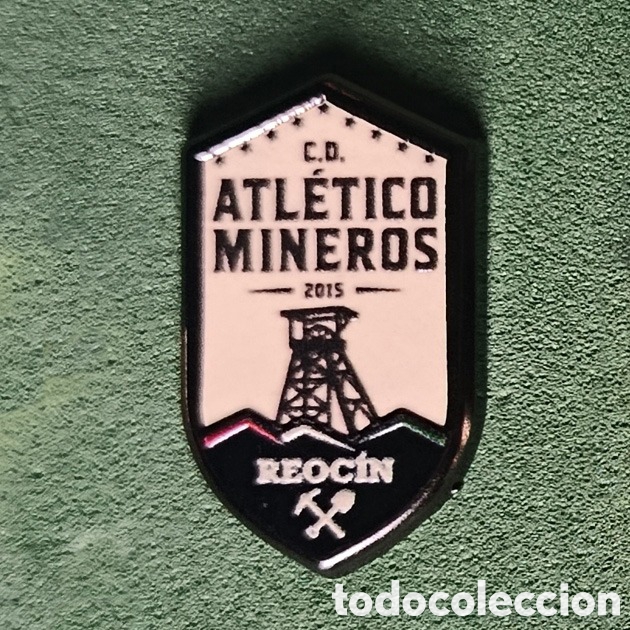 Coleccionismo deportivo: PIN F&Uacute;TBOL ATL&Eacute;TICO MINEROS(NUEVO ESCUDO)
