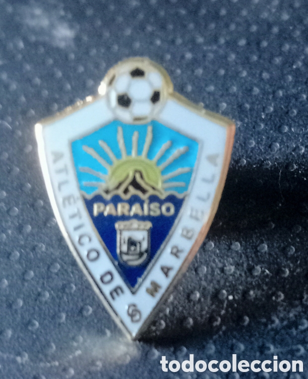 Coleccionismo deportivo: PIN F&Uacute;TBOL ATL&Eacute;TICO MARBELLA (NUEVO ESCUDO)