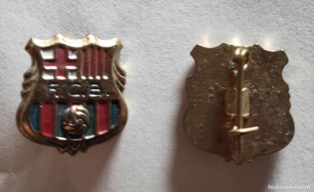 Coleccionismo deportivo: ANTIGUO PIN DE AGUJA FUTBOL CLUB BARCELONA
