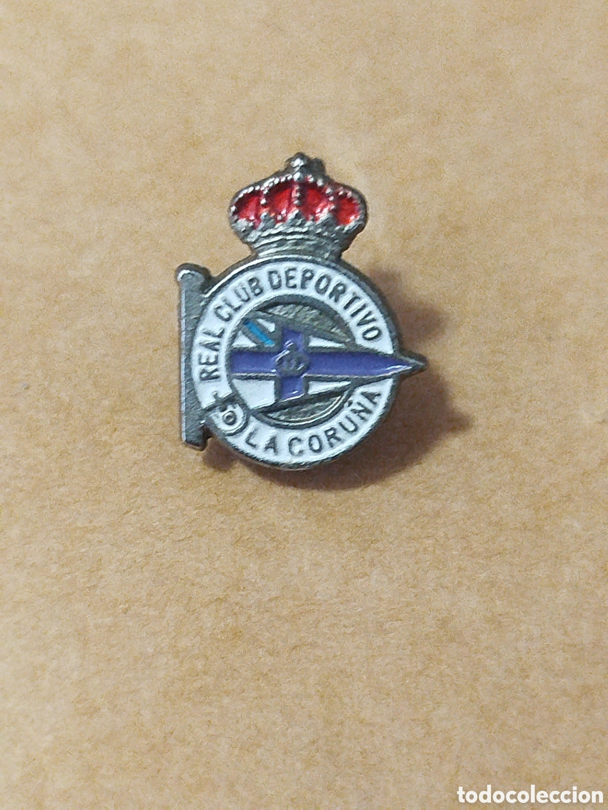 Coleccionismo deportivo: PINS DE FUTBOL R.C.DEPORTIVO LA CORU&Ntilde;A .A CORU&Ntilde;A