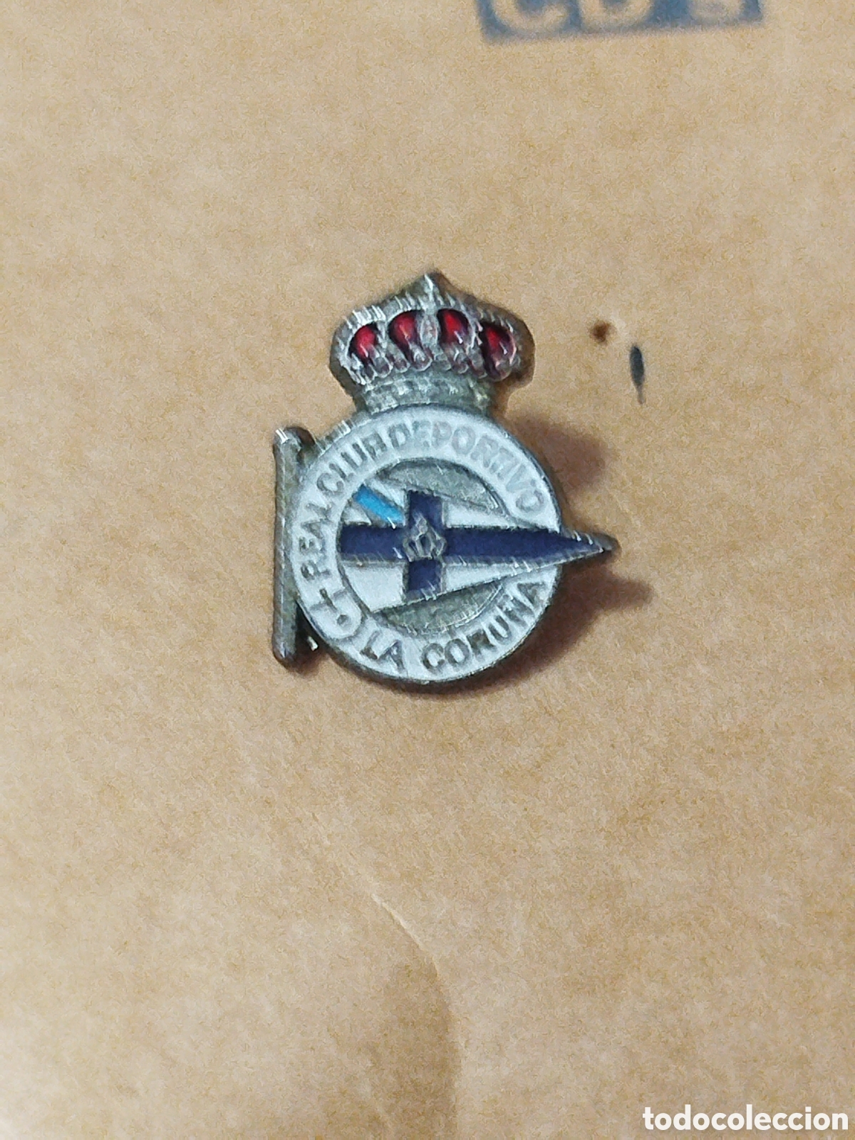 Coleccionismo deportivo: PINS DE FUTBOL OFICIAL R.C.DEPORTIVO LA CORU&Ntilde;A